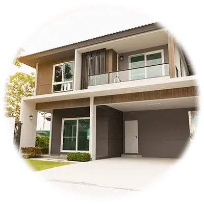 Family with New Home